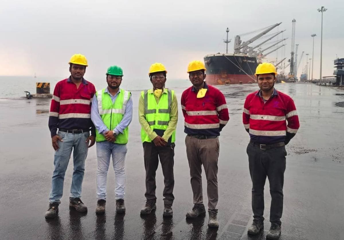 Vaaman team at port site