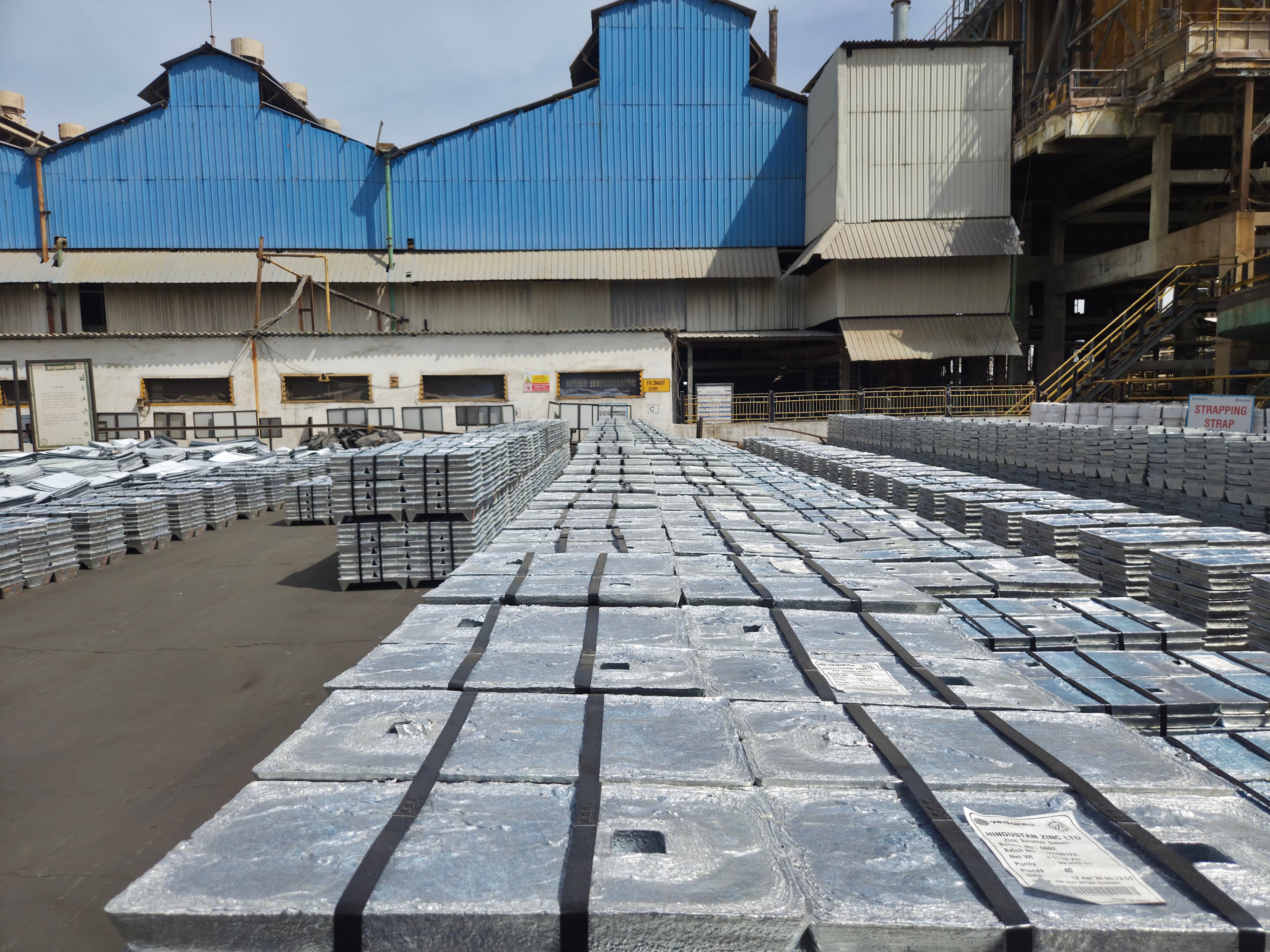 Zinc processing facility